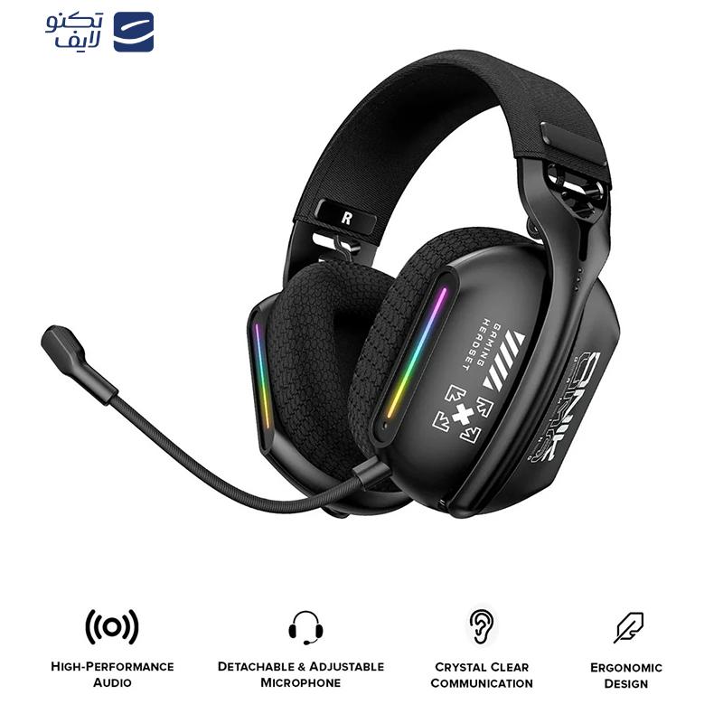 هدست بلوتوثی اونیکوما مدل GT808 هدست بلوتوثی اونیکوما مدل GT808