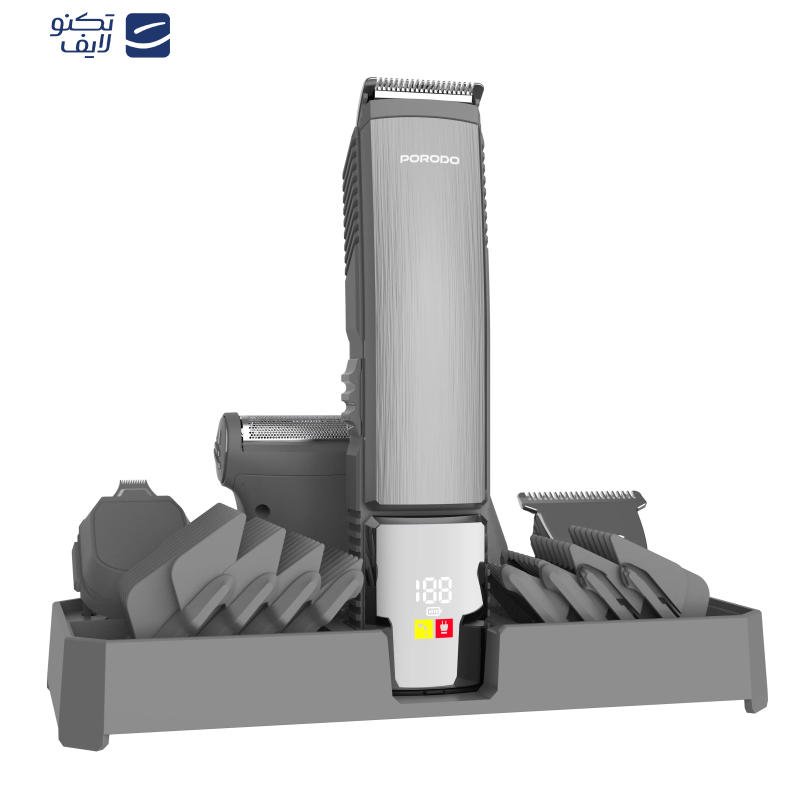 ماشین اصلاح موی صورت و بدن شارژی پرودو مدل LFST112