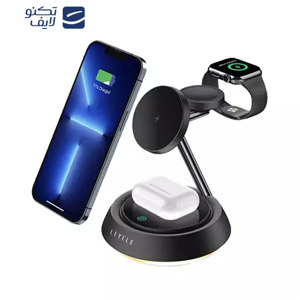 شارژ رومیزی وایرلس سینیز لولو  مدل LVLSN31WCBK شارژ رومیزی وایرلس سینیز لولو  مدل LVLSN31WCBK