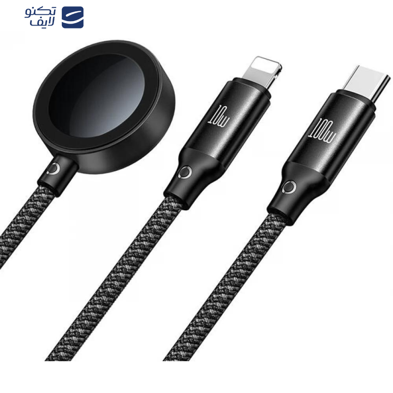 کابل تبدیل USB-C به میکرو اپل واچ/لایتنینگ/USB-C مک دودو مدل ca-4940 طول 1.2 متر