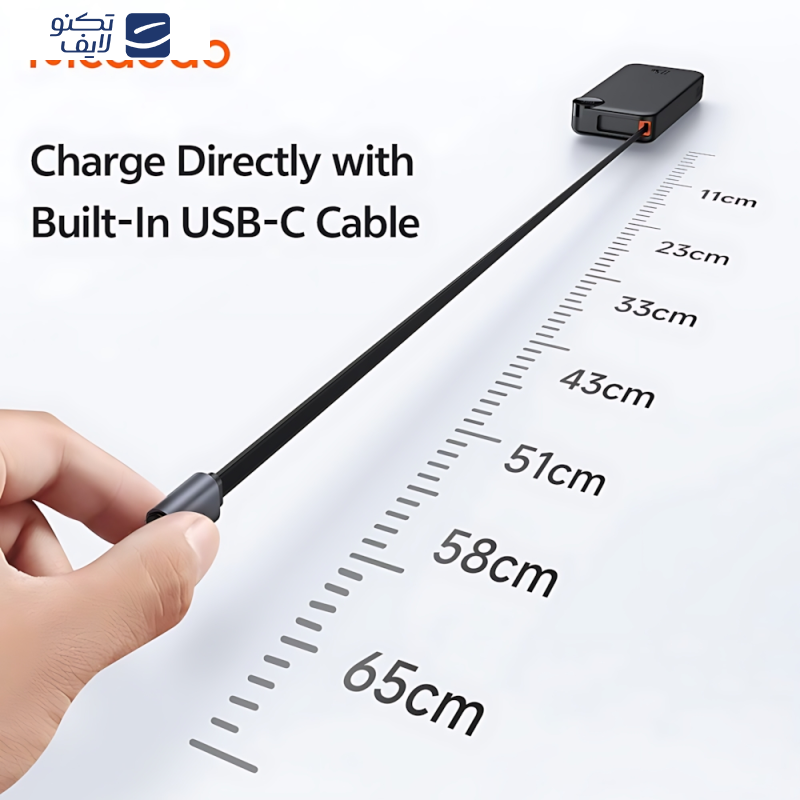پاوربانک مک دودو مدل MC-386 ظرفیت 10000 میلی آمپرساعت پاوربانک مک دودو مدل MC-386 ظرفیت 10000 میلی آمپرساعت