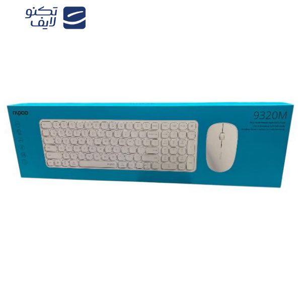 کیبورد و ماوس بی سیم رپو مدل 9320M