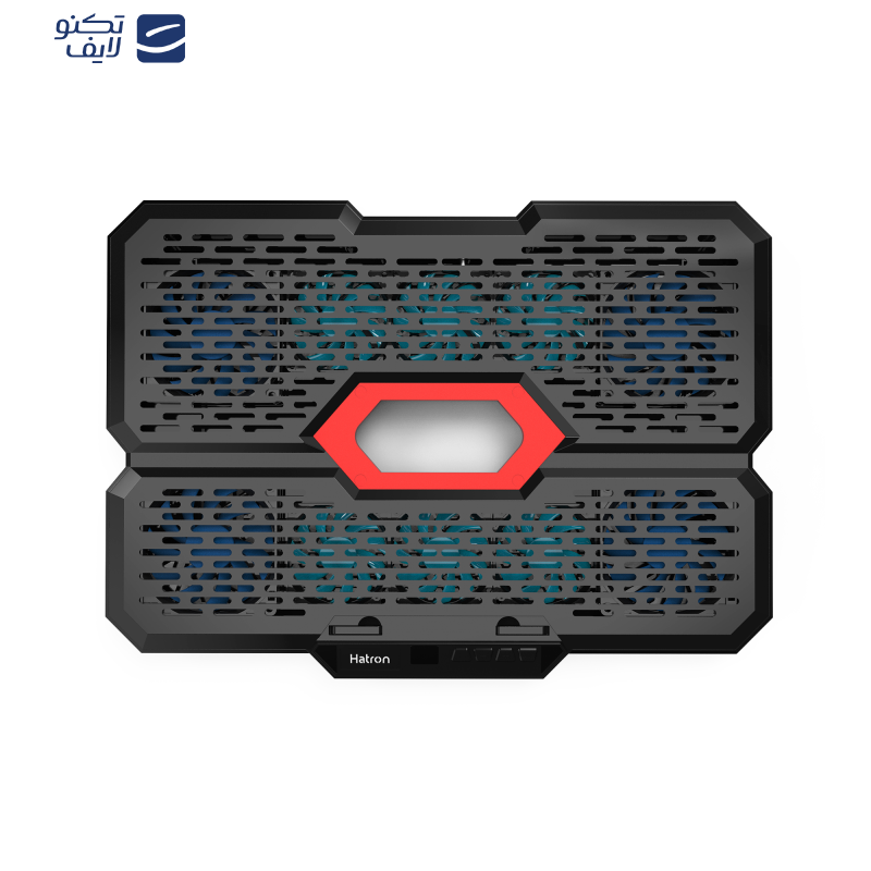 پایه خنک کننده لپ تاپ گیمینگ دارای پورت USB-C هترون مدل HCP138 پایه خنک کننده لپ تاپ گیمینگ دارای پورت USB-C هترون مدل HCP138