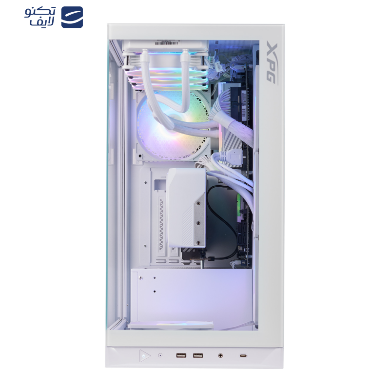 کیس کامپیوتر ای دیتا ایکس پی جی مدل INVADER X WHITE کیس کامپیوتر ای دیتا ایکس پی جی مدل INVADER X WHITE