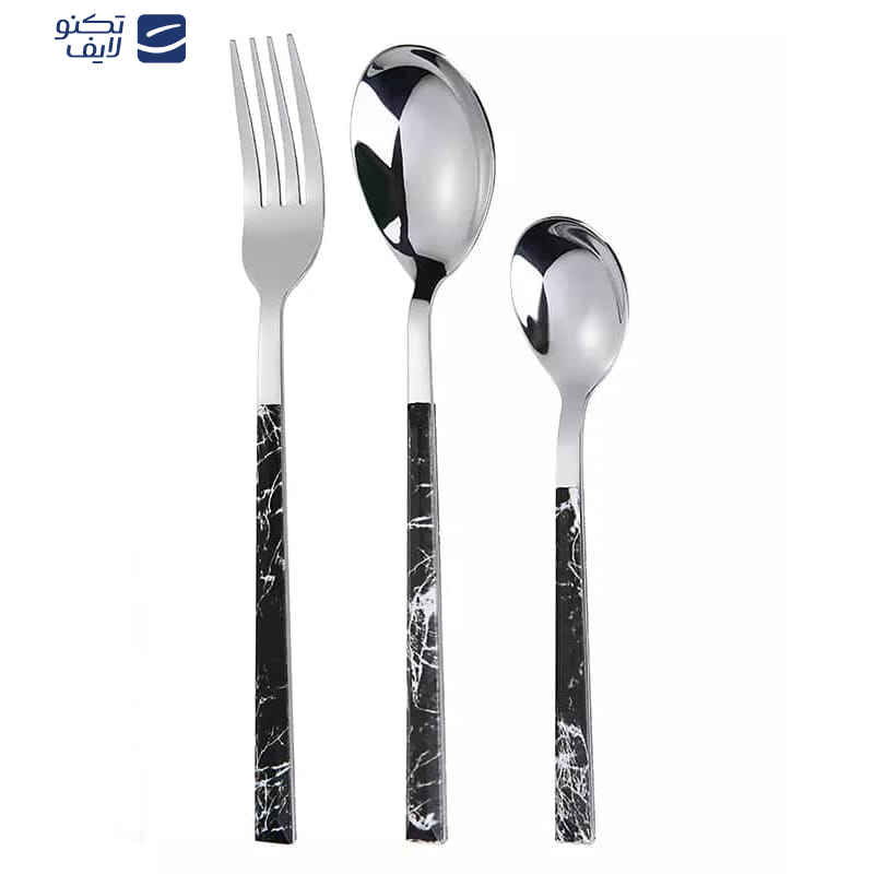 سرویس قاشق و چنگال 33 پارچه جی فی نی مدل BS-M