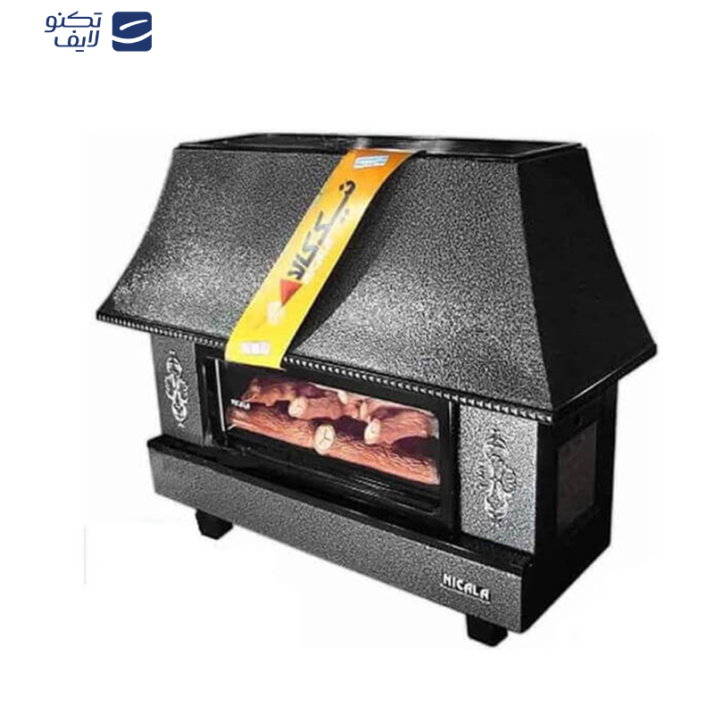 بخاری گازی شومینه ای نیک کالا مدل نفیس MC30