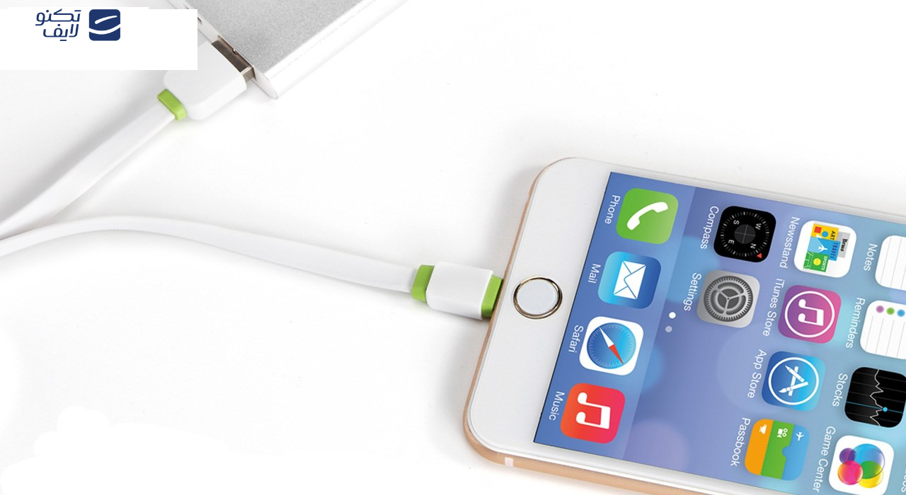 کابل تبدیل USB به Lightning امی مدل MY-445 طول 1 متر کابل تبدیل USB به Lightning امی مدل MY-445 طول 1 متر