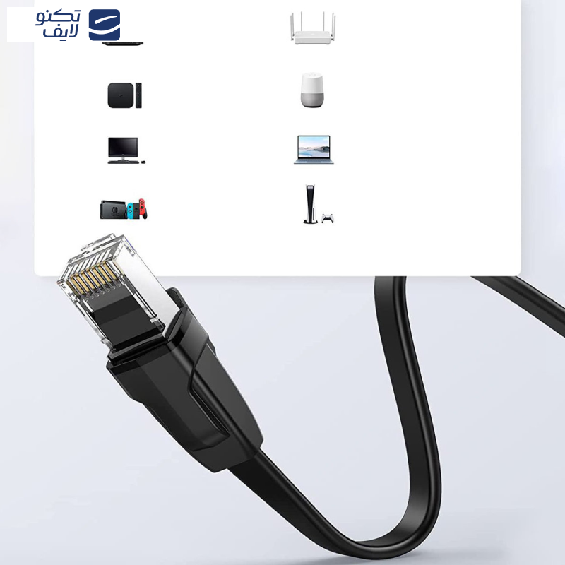 پچ کورد Cat6 یوگرین مدل NW102 Flat پچ کورد Cat6 یوگرین مدل NW102 Flat