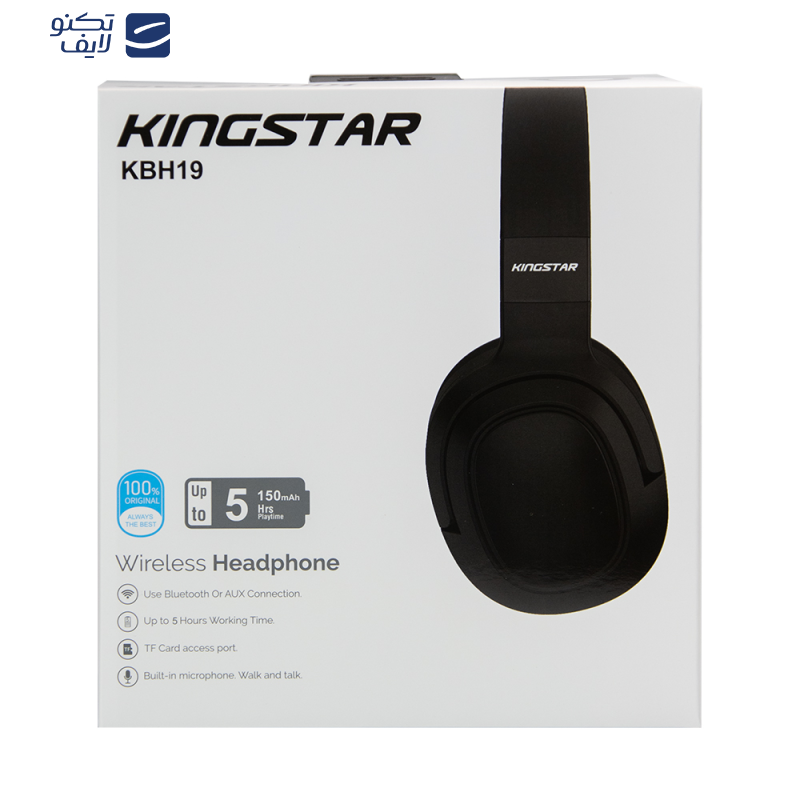 هدست بی سیم کینگ استار مدل KBH19 هدست بی سیم کینگ استار مدل KBH19