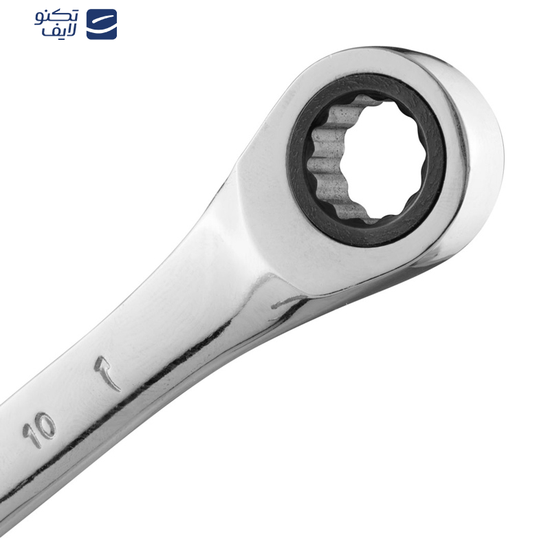 آچار یکسر تخت و یک سر جغجغه رونیکس مدل RH-2160 سایز ۱۰ آچار یکسر تخت و یک سر جغجغه رونیکس مدل RH-2160 سایز ۱۰