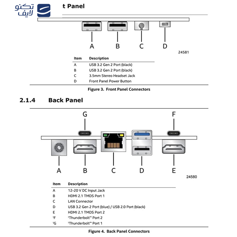 کامپیوتر کوچک اینتل مدل NUC13ANHI5 (16-512) کامپیوتر کوچک اینتل مدل NUC13ANHI5 (16-512)