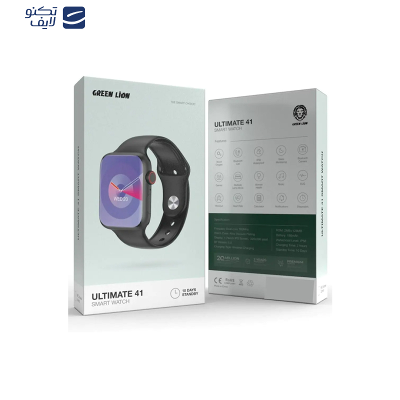 ساعت هوشمند گرین لاین مدل Ultimate 41 ساعت هوشمند گرین لاین مدل Ultimate 41