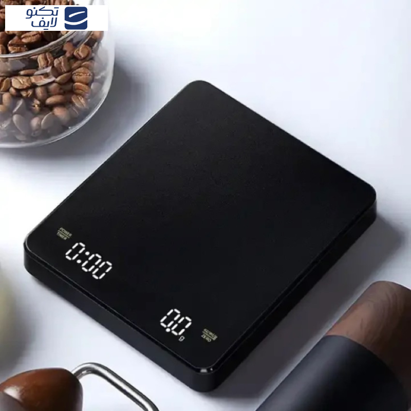 ترازوی آشپزخانه مدل تایمردار قهوه کد 3KG-0,1G CK2150