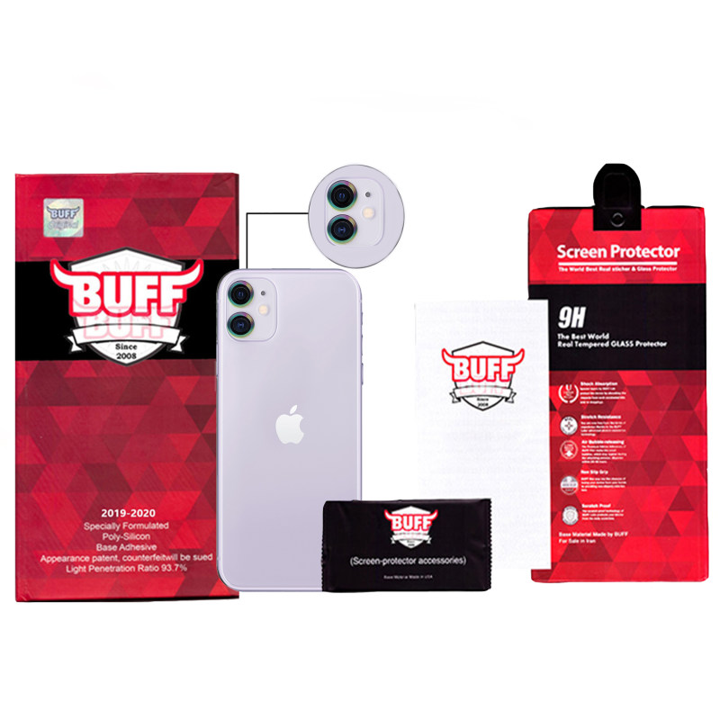 محافظ لنز دوربین گوشی اپل iphone 11 بوف مدل CLRfilm  محافظ لنز دوربین گوشی اپل iphone 11 بوف مدل CLRfilm