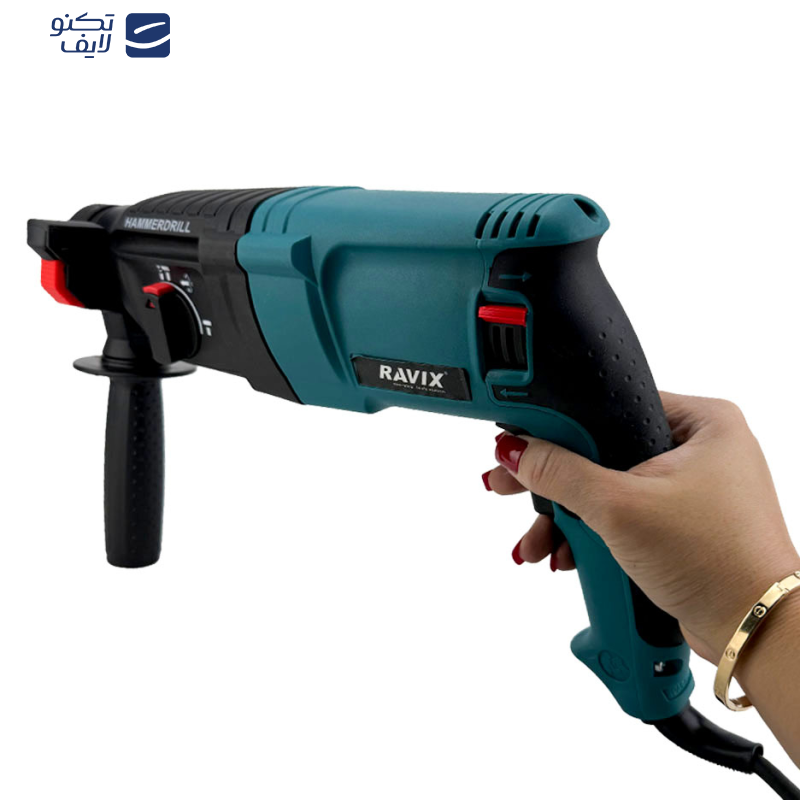 دریل بتن کن 26 میلیمتری 850 وات راویکس مدل RV2603 دریل بتن کن 26 میلیمتری 850 وات راویکس مدل RV2603