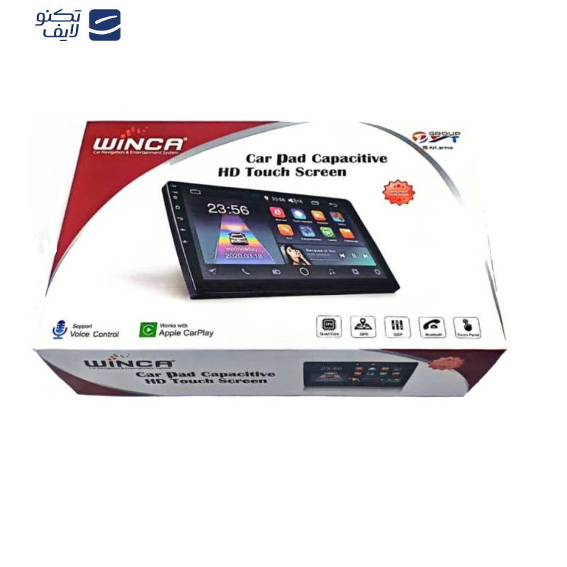 مانیتور خودروی وینکا مدل اسمارت اندروید مناسب برای کوییک