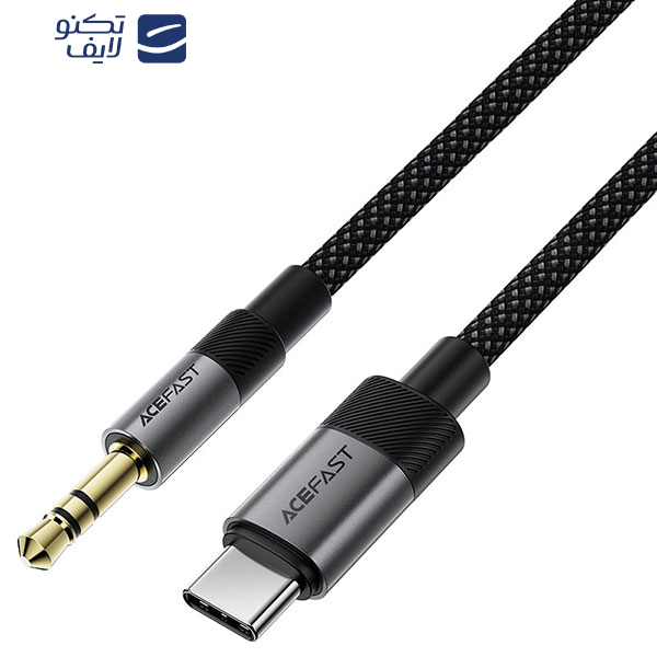 کابل تبدیل AUX به USB-C ایس فست مدل J11 طول 1 متر