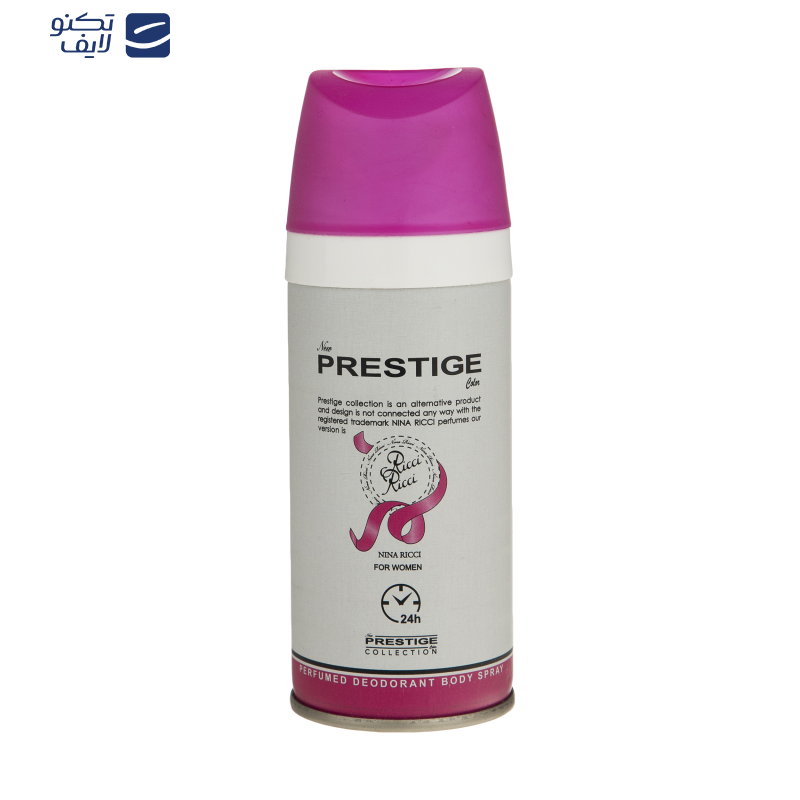 اسپری خوشبو کننده بدن زنانه پرستیژ مدل RICCI RICCI حجم 150 میلی لیتر