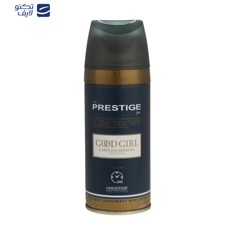 اسپری بدن زنانه نیو پرستیژ کالر مدل Good Girl حجم 150 میلی لیتر