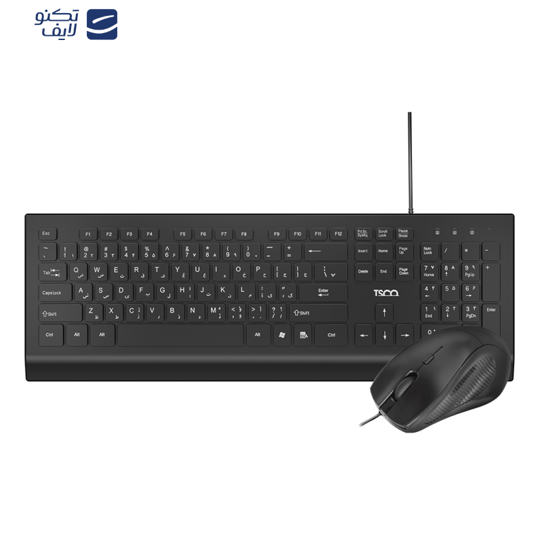 کیبورد و ماوس تسکو مدل TKM 8060N کیبورد و ماوس تسکو مدل TKM 8060N