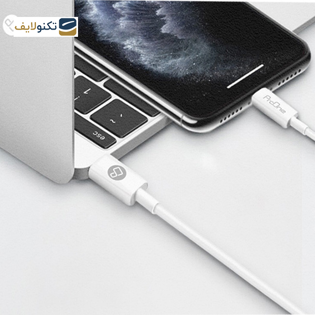 کابل تبدیل USB-C به لایتنینگ پرووان مدل PCC315PD طول 1 متر کابل تبدیل USB-C به لایتنینگ پرووان مدل PCC315PD طول 1 متر