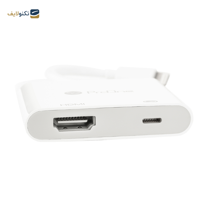 مبدل لایتنینگ به HDMI پرووان مدل PHU550 مبدل لایتنینگ به HDMI پرووان مدل PHU550