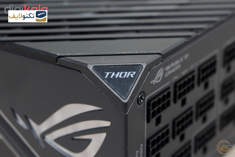 منبع تغذیه کامپیوتر ایسوس مدل ROG-THOR-1200P منبع تغذیه کامپیوتر ایسوس مدل ROG-THOR-1200P