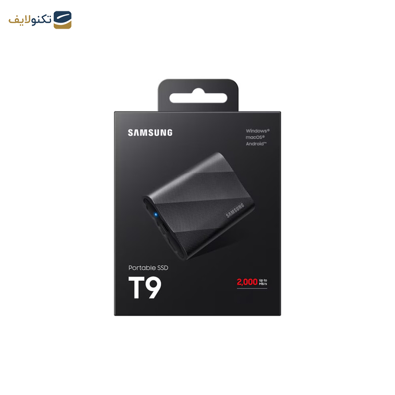 حافظه SSD اکسترنال سامسونگ مدل Portable SSD T9 ظرفیت 4 ترابایت حافظه SSD اکسترنال سامسونگ مدل Portable SSD T9 ظرفیت 4 ترابایت