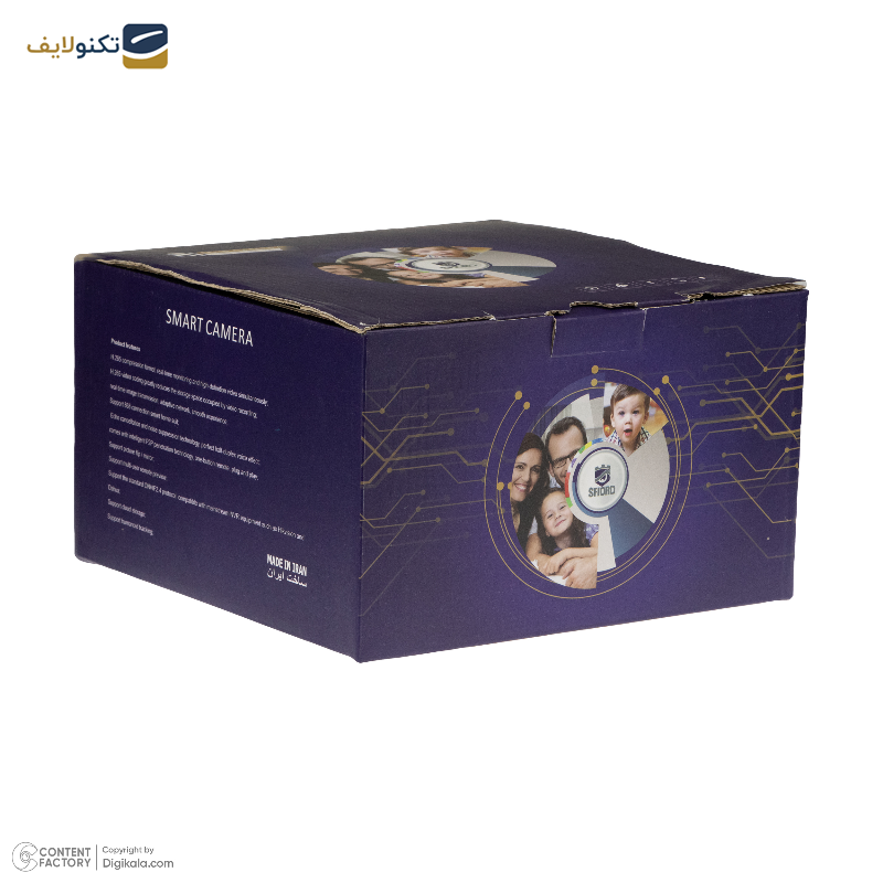 دوربین مداربسته تحت شبکه اسفیورد مدل Z221  بسته 2 عددی به همراه 2 عدد کارت حافظه 64 گیگابایتی