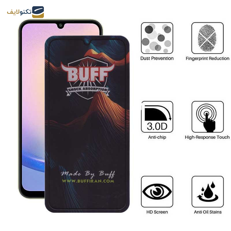محافظ صفحه نمایش 5D بوف مدل Mountain-G مناسب برای گوشی موبایل سامسونگ Galaxy A25 / A15 / A24 4G / F34 محافظ صفحه نمایش 5D بوف مدل Mountain-G مناسب برای گوشی موبایل سامسونگ Galaxy A25 / A15 / A24 4G / F34