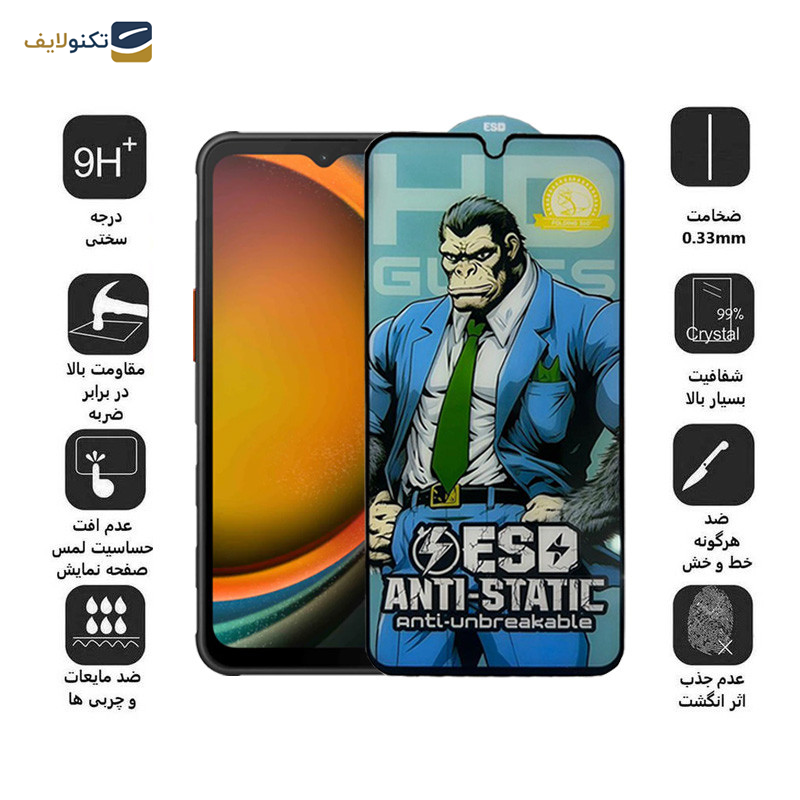 محافظ صفحه نمایش اپیکوی مدل  Gorilla ESD مناسب برای گوشی موبایل سامسونگ Galaxy A14 4G/5G /Xcover7 محافظ صفحه نمایش اپیکوی مدل  Gorilla ESD مناسب برای گوشی موبایل سامسونگ Galaxy A14 4G/5G /Xcover7