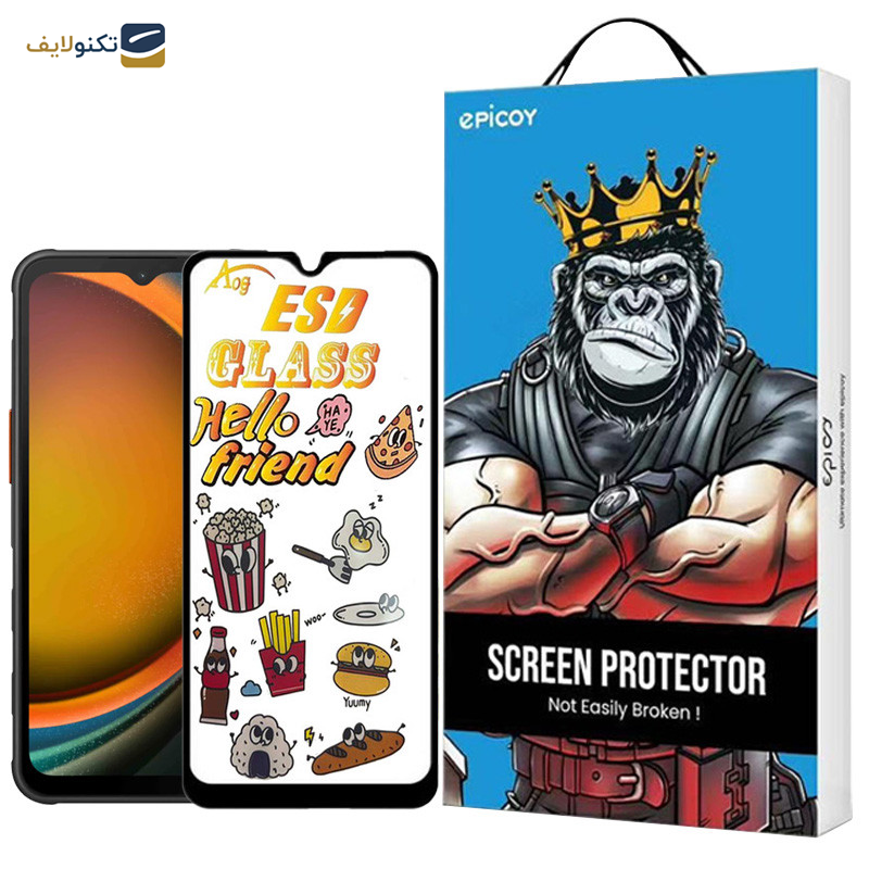 محافظ صفحه نمایش اپیکوی مدل ESD 2024 مناسب برای گوشی موبایل سامسونگ Galaxy A14 4G/5G /Xcover7 محافظ صفحه نمایش اپیکوی مدل ESD 2024 مناسب برای گوشی موبایل سامسونگ Galaxy A14 4G/5G /Xcover7