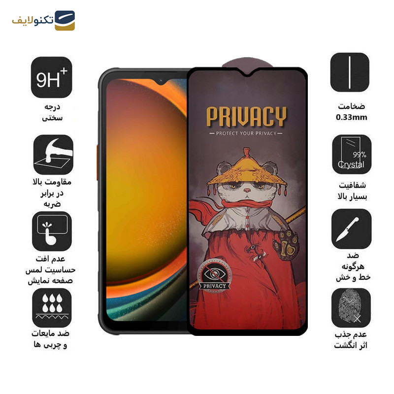 محافظ صفحه نمایش حریم شخصی اپیکوی مدل Airbag Privacy مناسب برای گوشی موبایل سامسونگ Galaxy A14 4G/5G /Xcover7 محافظ صفحه نمایش حریم شخصی اپیکوی مدل Airbag Privacy مناسب برای گوشی موبایل سامسونگ Galaxy A14 4G/5G /Xcover7