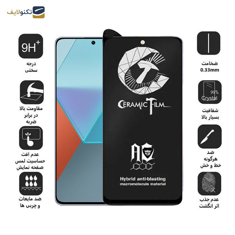 محافظ صفحه نمایش سرامیکی مات اپیکوی مدل CR7-M مناسب برای گوشی موبایل شیائومی Redmi Note 13 Pro 4G/5G /Note 13 4G/5G /Note 13R Pro محافظ صفحه نمایش سرامیکی مات اپیکوی مدل CR7-M مناسب برای گوشی موبایل شیائومی Redmi Note 13 Pro 4G/5G /Note 13 4G/5G /Note 13R Pro