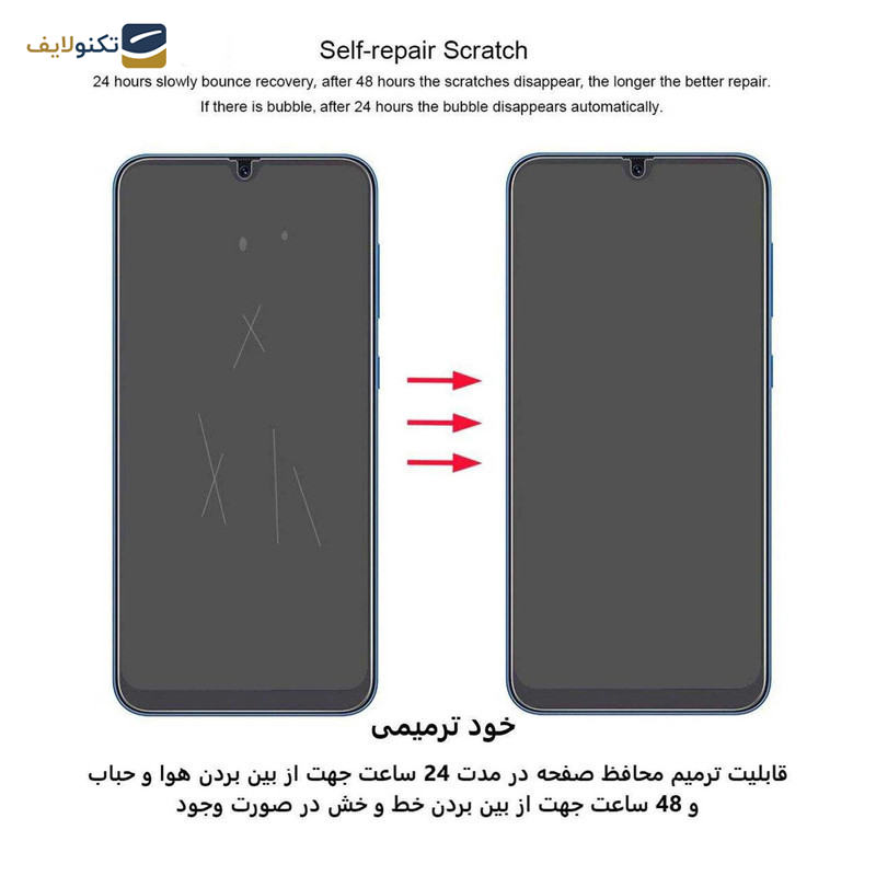 محافظ صفحه نمایش مات بوف مدل Hydrogel-Matte-G مناسب برای گوشی موبایل سامسونگ Galaxy S24 Ultra به همراه محافظ پشت گوشی محافظ صفحه نمایش مات بوف مدل Hydrogel-Matte-G مناسب برای گوشی موبایل سامسونگ Galaxy S24 Ultra به همراه محافظ پشت گوشی