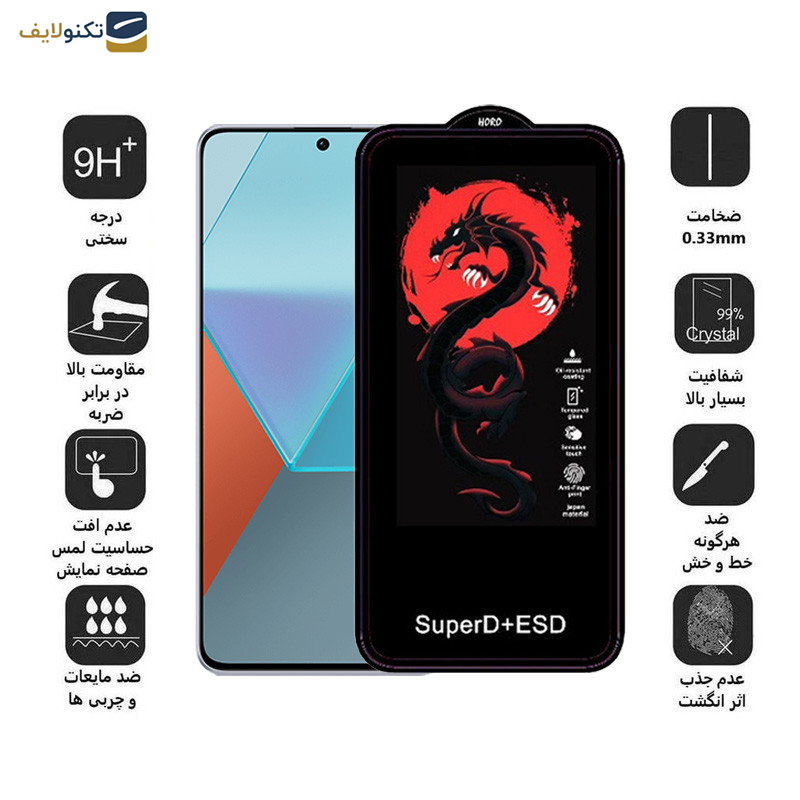 محافظ صفحه نمایش اپیکوی مدل Dragon ESD مناسب برای گوشی موبایل شیائومی Redmi Note 13 Pro 4G/5G /Note 13 4G/5G /Note 13R Pro محافظ صفحه نمایش اپیکوی مدل Dragon ESD مناسب برای گوشی موبایل شیائومی Redmi Note 13 Pro 4G/5G /Note 13 4G/5G /Note 13R Pro