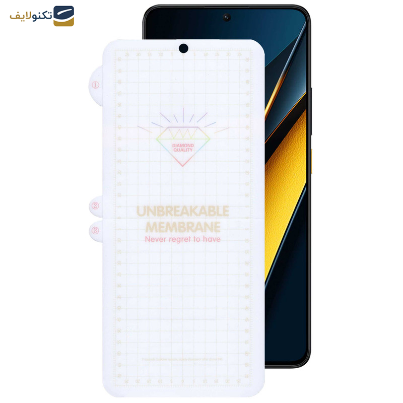 محافظ صفحه نمایش بوف مدل  Hydrogel-G مناسب برای گوشی موبایل شیائومی Poco X6 Pro / X6 / M6 Pro 4G محافظ صفحه نمایش بوف مدل  Hydrogel-G مناسب برای گوشی موبایل شیائومی Poco X6 Pro / X6 / M6 Pro 4G