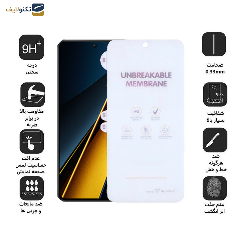 محافظ صفحه نمایش مات اپیکوی مدل Hydrogel-Matte مناسب برای گوشی موبایل شیائومی Xiaomi Poco X6 Pro/ X6/ M6 Pro  محافظ صفحه نمایش مات اپیکوی مدل Hydrogel-Matte مناسب برای گوشی موبایل شیائومی Xiaomi Poco X6 Pro/ X6/ M6 Pro