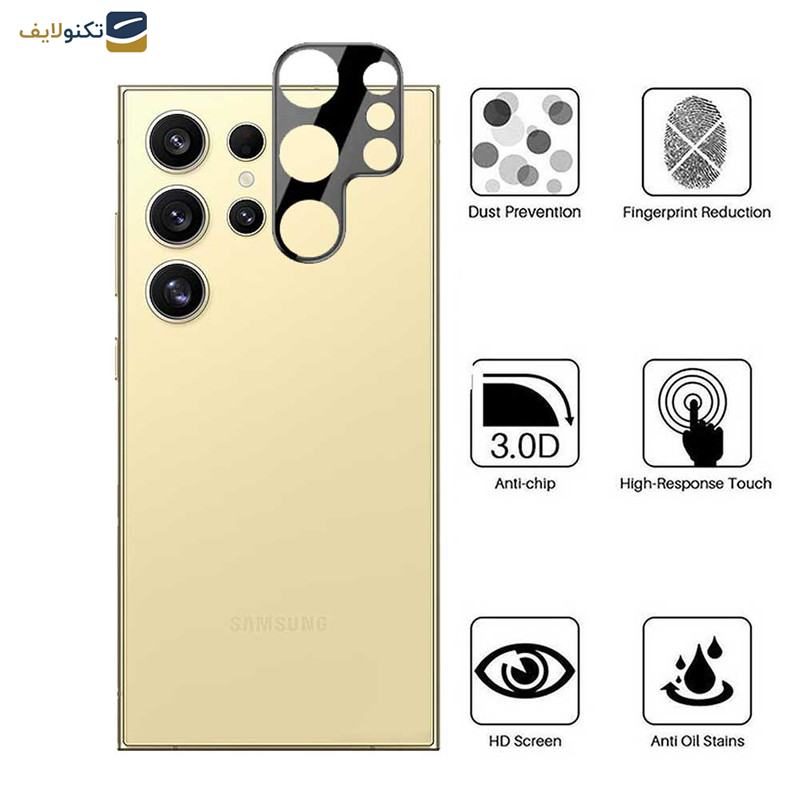محافظ لنز دوربین اپیکوی مدل 3D-Lens Power مناسب برای گوشی موبایل سامسونگ Galaxy S24 Ultra محافظ لنز دوربین اپیکوی مدل 3D-Lens Power مناسب برای گوشی موبایل سامسونگ Galaxy S24 Ultra
