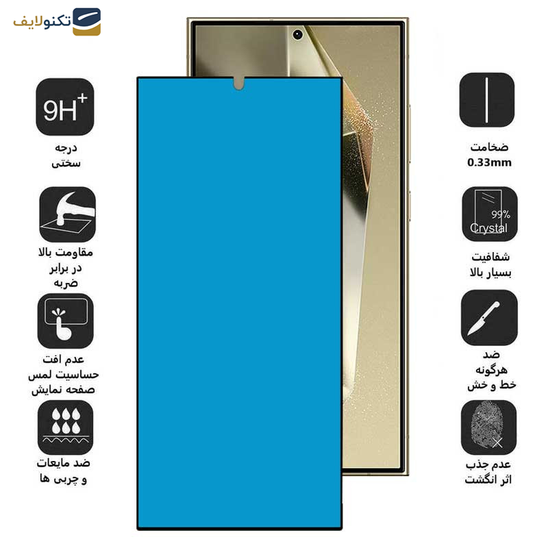 محافظ صفحه نمایش بوف مدل Silicone-G مناسب برای گوشی موبایل سامسونگ Galaxy S24 Ultra / S23 Ultra / S22 Ultra محافظ صفحه نمایش بوف مدل Silicone-G مناسب برای گوشی موبایل سامسونگ Galaxy S24 Ultra / S23 Ultra / S22 Ultra