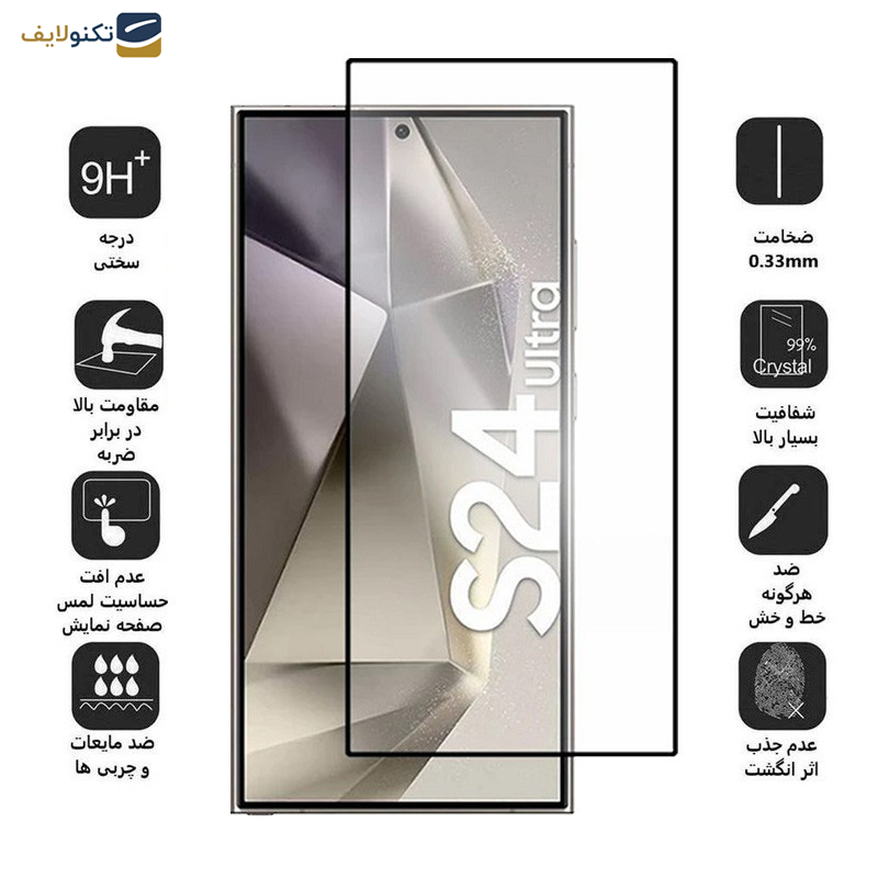 محافظ صفحه نمایش اپیکوی مدل Mobealo-AntiStatic مناسب برای گوشی موبایل سامسونگ Galaxy S24 Ultra محافظ صفحه نمایش اپیکوی مدل Mobealo-AntiStatic مناسب برای گوشی موبایل سامسونگ Galaxy S24 Ultra