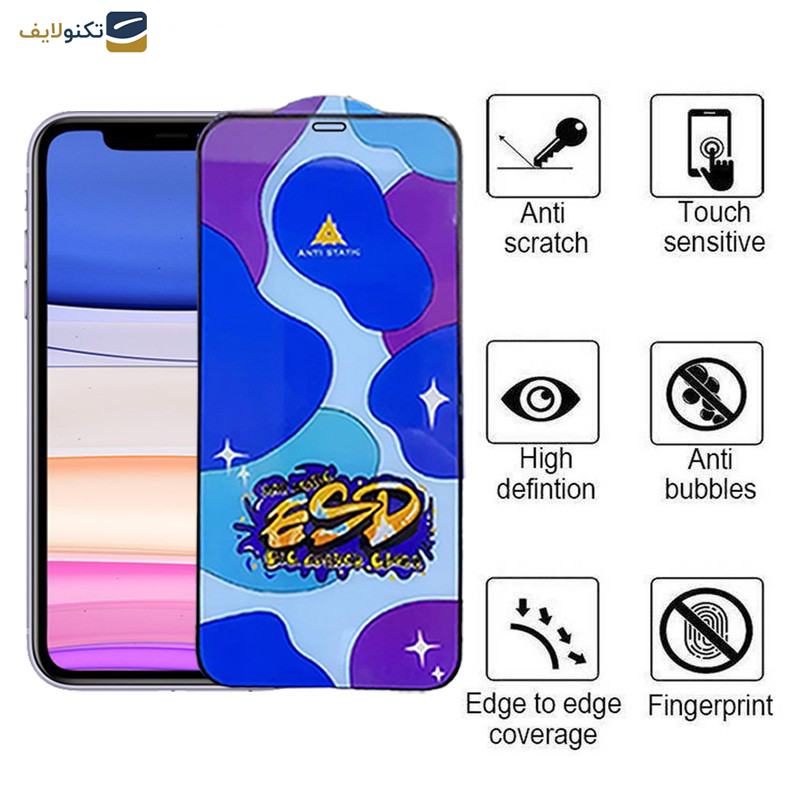 محافظ صفحه نمایش اپیکوی مدل Star ESD مناسب برای گوشی موبایل اپل iPhone 11/XR محافظ صفحه نمایش اپیکوی مدل Star ESD مناسب برای گوشی موبایل اپل iPhone 11/XR