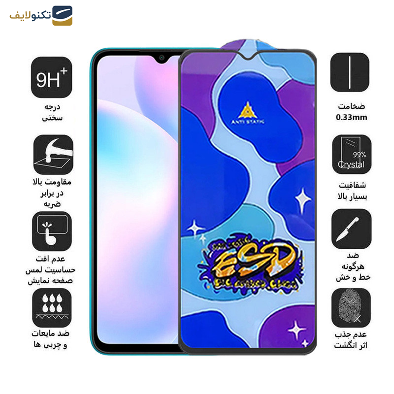 محافظ صفحه نمایش اپیکوی مدل Star ESD مناسب برای گوشی موبایل شیائومی Redmi 9C/9T/Redmi 9C NFC/Redmi 9 (India)/Redmi 9A Sport/Redmi 9A  محافظ صفحه نمایش اپیکوی مدل Star ESD مناسب برای گوشی موبایل شیائومی Redmi 9C/9T/Redmi 9C NFC/Redmi 9 (India)/Redmi 9A Sport/Redmi 9A