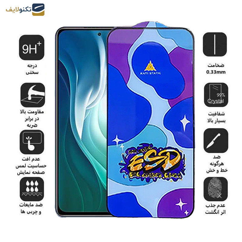 محافظ صفحه نمایش اپیکوی مدل Star ESD مناسب برای گوشی موبایل شیائومی Mi 11i/Mi 10i 5G/Mi 11X/Mi 11X Pro/11i/11i HyperCharge 5G/Black Shark 4 محافظ صفحه نمایش اپیکوی مدل Star ESD مناسب برای گوشی موبایل شیائومی Mi 11i/Mi 10i 5G/Mi 11X/Mi 11X Pro/11i/11i HyperCharge 5G/Black Shark 4