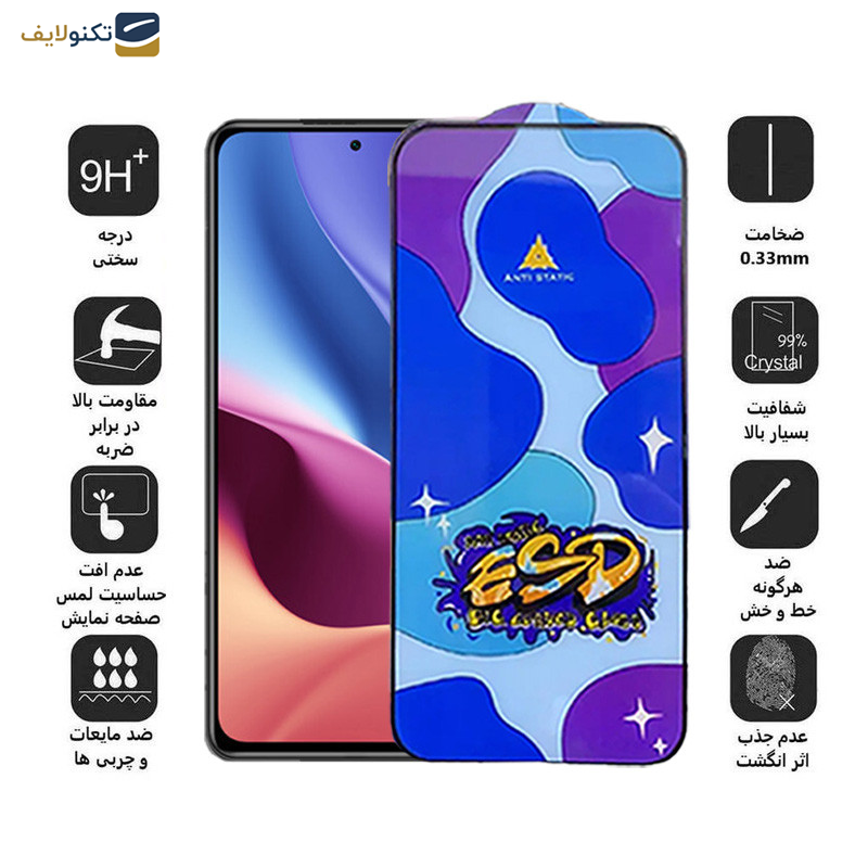محافظ صفحه نمایش اپیکوی مدل Star ESD مناسب برای گوشی موبایل شیائومی Xiaomi Redmi K40 Ultra/K40 Gaming/K40 Pro Plus/K40 Pro/K40S/K40  محافظ صفحه نمایش اپیکوی مدل Star ESD مناسب برای گوشی موبایل شیائومی Xiaomi Redmi K40 Ultra/K40 Gaming/K40 Pro Plus/K40 Pro/K40S/K40