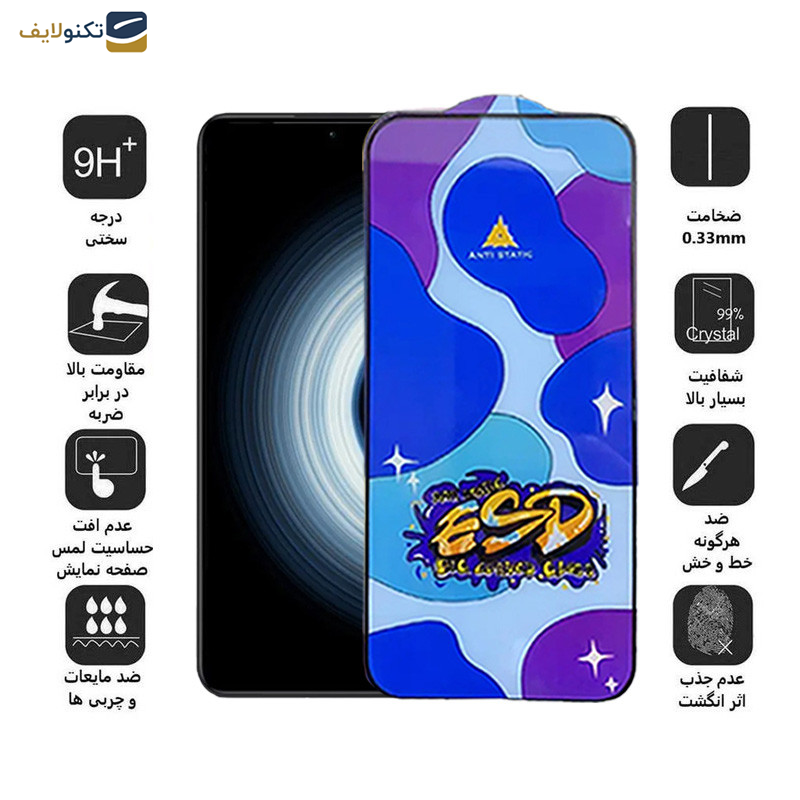 محافظ صفحه نمایش اپیکوی مدل Star ESD مناسب برای گوشی موبایل شیائومی Redmi K50 Ultra/Redmi K50 Gaming/Redmi K50 Pro/Redmi K50  محافظ صفحه نمایش اپیکوی مدل Star ESD مناسب برای گوشی موبایل شیائومی Redmi K50 Ultra/Redmi K50 Gaming/Redmi K50 Pro/Redmi K50