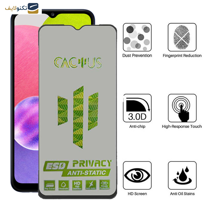 محافظ صفحه نمایش حریم شخصی اپیکوی مدل Cactus-ESD-Privacy مناسب برای گوشی موبایل سامسونگ Galaxy A03 4G / A03s / Core / A02 / A02s  محافظ صفحه نمایش حریم شخصی اپیکوی مدل Cactus-ESD-Privacy مناسب برای گوشی موبایل سامسونگ Galaxy A03 4G / A03s / Core / A02 / A02s