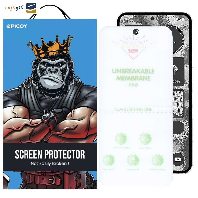 محافظ صفحه نمایش اِپیکوی مدل Hydrogel مناسب برای گوشی موبایل ناتینگ Nothing Phone 2 محافظ صفحه نمایش اِپیکوی مدل Hydrogel مناسب برای گوشی موبایل ناتینگ Nothing Phone 2