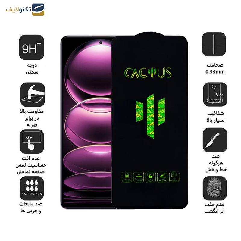 محافظ صفحه نمایش اپیکوی مدل Cactus مناسب برای گوشی موبایل شیائومی Redmi Note 12 Pro Plus /Note 12 Turbo /Note 12 Pro 4G/5G /Note 12 4G/5G /Note 12 (china) محافظ صفحه نمایش اپیکوی مدل Cactus مناسب برای گوشی موبایل شیائومی Redmi Note 12 Pro Plus /Note 12 Turbo /Note 12 Pro 4G/5G /Note 12 4G/5G /Note 12 (china)