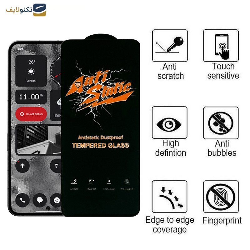 محافظ صفحه نمایش اپیکوی مدل Antistatic Dustproof مناسب برای گوشی موبایل ناتینگ Nothing Phone 2 محافظ صفحه نمایش اپیکوی مدل Antistatic Dustproof مناسب برای گوشی موبایل ناتینگ Nothing Phone 2